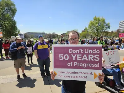 Minnesotans, lawmakers in St. Paul protest federal cuts to disability funding