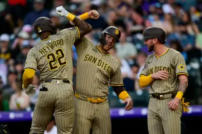 Padres romp with five homers in 21-0 barrage against woeful Rockies