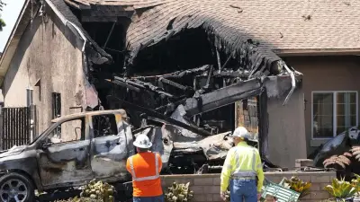 Military training, luck saved lives in Murphy Canyon after fiery plane crash