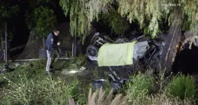 Fiery late-night crash of BMW off Interstate 8 leaves motorist dead