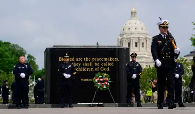MN memorial for fallen officers includes 2 killed nearly 100 years ago