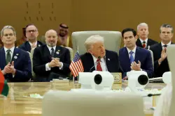 Trump meets Syria's interim president after pledging to lift sanctions