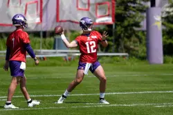 Now with the Vikings, Max Brosmer is right where he’s supposed to be