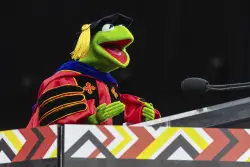 'Leap together,' Kermit the Frog says in address at University of Maryland graduation