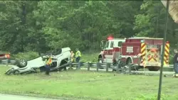 Chelmsford car crash kills 1, sends passenger to hospital
