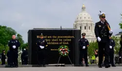 MN memorial for fallen officers includes 2 killed nearly 100 years ago
